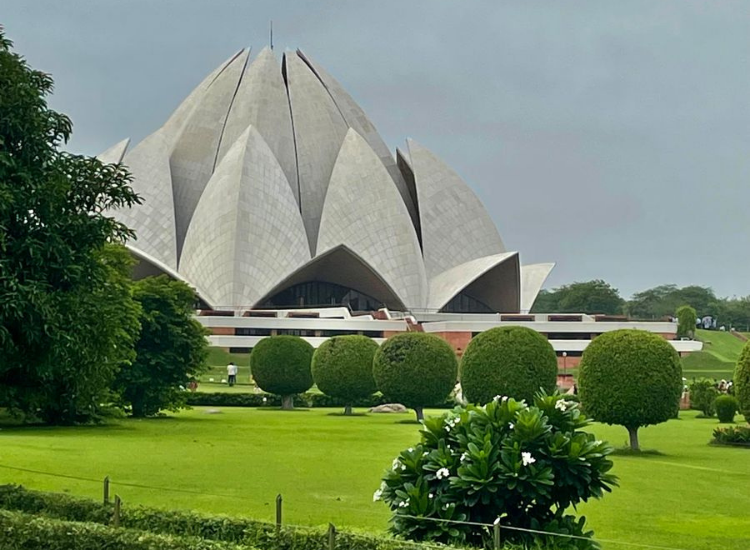 Kiến trúc Delhi Đền Sen Ấn Độ